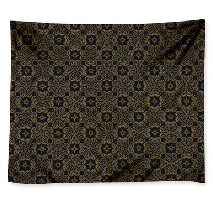 Gold Clover St. Patrick's Day Print Tapestry