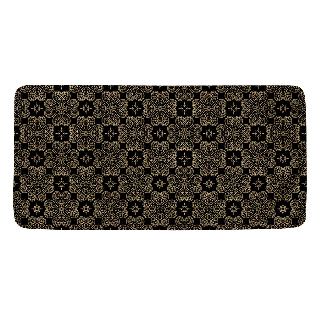 Gold Clover St. Patrick's Day Print Towel