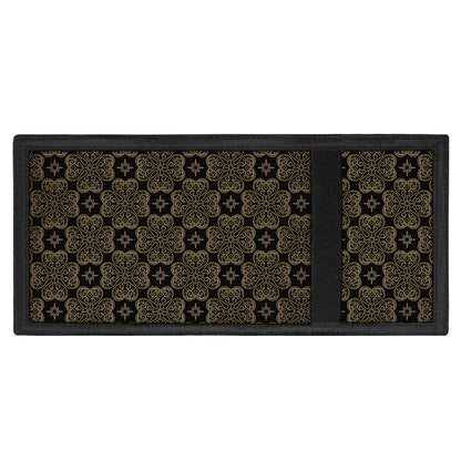 Gold Clover St. Patrick's Day Print Trifold Wallet