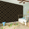 Gold Clover St. Patrick's Day Print Wall Sticker