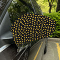 Gold Crown Pattern Print Car Side Mirror Covers