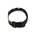Gold Crown Pattern Print Dog Collar