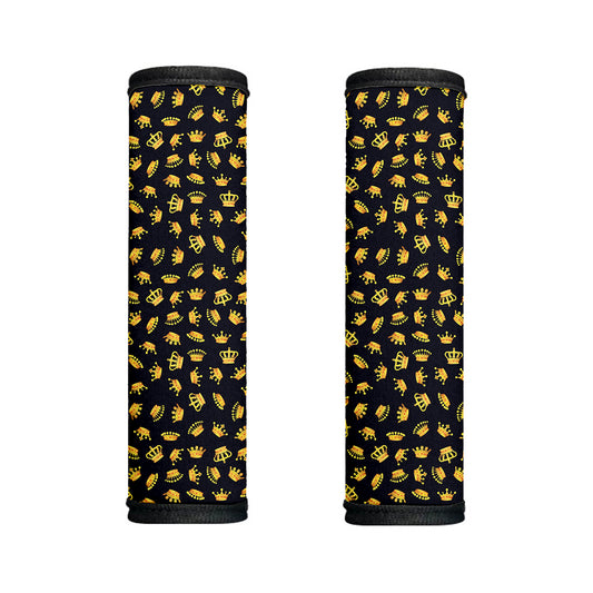 Gold Crown Pattern Print Handle Covers