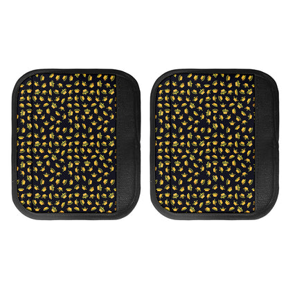 Gold Crown Pattern Print Handle Covers