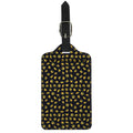 Gold Crown Pattern Print Luggage Tag