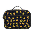 Gold Crown Pattern Print Portable Lunch Bag