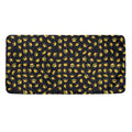 Gold Crown Pattern Print Towel