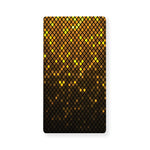 Gold Disco Lights Pattern Print Baby Crib Sheet