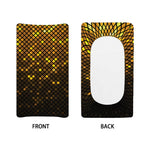 Gold Disco Lights Pattern Print Changing Pad Cover