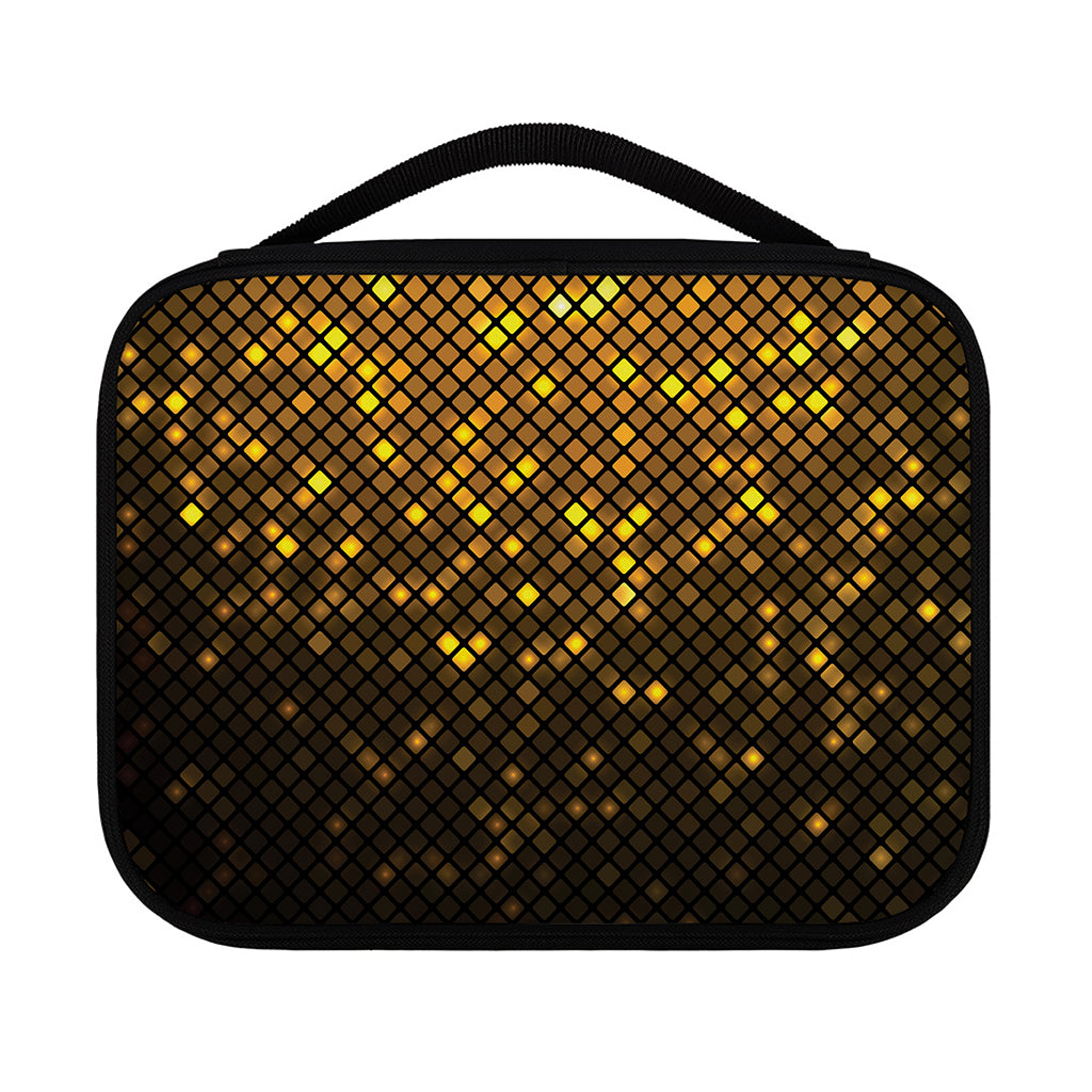 Gold Disco Lights Pattern Print Classic Bible Case