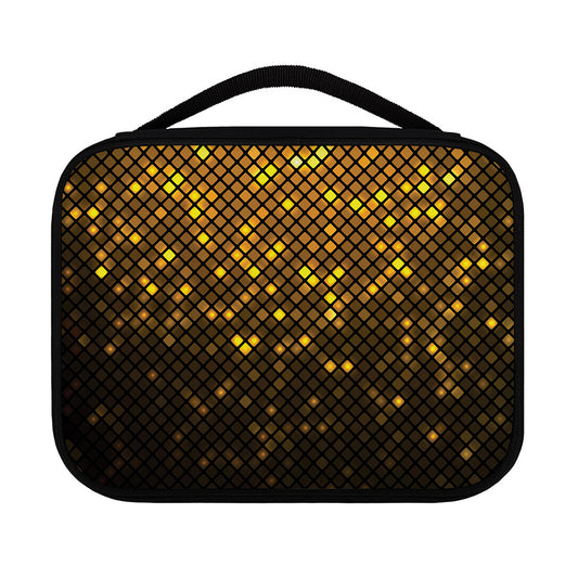 Gold Disco Lights Pattern Print Classic Bible Case