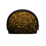 Gold Disco Lights Pattern Print Coin Purse