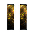 Gold Disco Lights Pattern Print Handle Covers