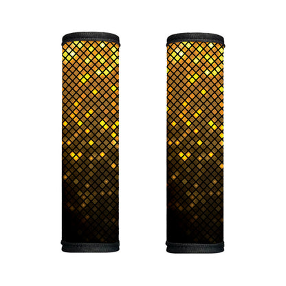 Gold Disco Lights Pattern Print Handle Covers