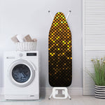Gold Disco Lights Pattern Print Ironing Board Cover