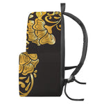Gold Easter Egg Print Backpack