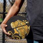 Gold Easter Egg Print Basketball