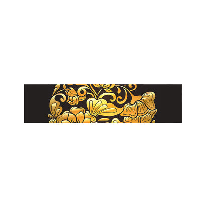 Gold Easter Egg Print Bed Runner