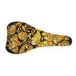 Gold Easter Egg Print Bicycle Seat Cover