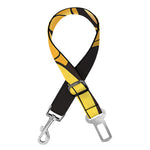 Gold Easter Egg Print Dog Seat Belt