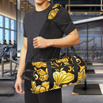 Gold Easter Egg Print Gym Bag