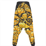 Gold Easter Egg Print Hammer Pants
