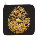 Gold Easter Egg Print Hand Towel