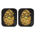 Gold Easter Egg Print Handle Covers