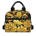 Gold Easter Egg Print Insulated Lunch Bag