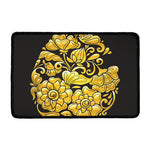 Gold Easter Egg Print Kitchen Mat