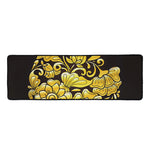 Gold Easter Egg Print Long Kitchen Mat