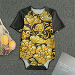 Gold Easter Egg Print Men's Bodysuit