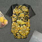Gold Easter Egg Print Men's Bodysuit