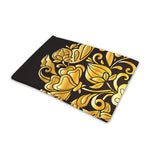 Gold Easter Egg Print Pet Cooling Mat Cover