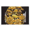Gold Easter Egg Print Placemat