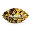 Gold Easter Egg Print Rugby Ball