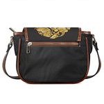 Gold Easter Egg Print Saddle Bag