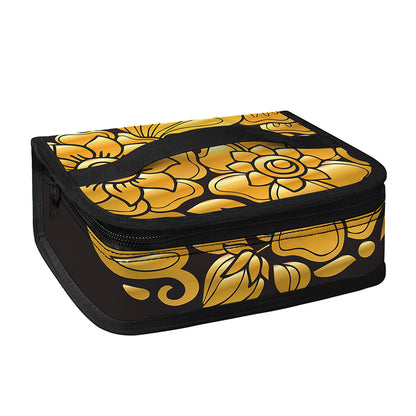 Gold Easter Egg Print Small Lunch Bag