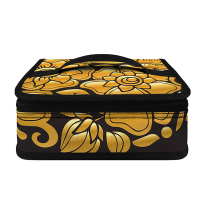 Gold Easter Egg Print Small Lunch Bag
