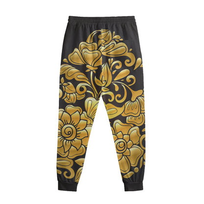 Gold Easter Egg Print Sweatpants