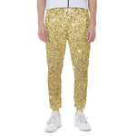 Gold Glitter Artwork Print (NOT Real Glitter) Scuba Joggers