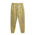 Gold (NOT Real) Glitter Print Sweatpants