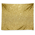 Gold (NOT Real) Glitter Print Tapestry
