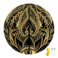 Gold Hamsa Hand Print Basketball