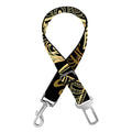 Gold Hamsa Hand Print Dog Seat Belt