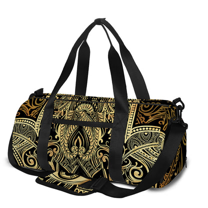 Gold Hamsa Hand Print Gym Bag