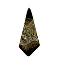 Gold Hamsa Hand Print Hand Towel