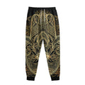 Gold Hamsa Hand Print Sweatpants