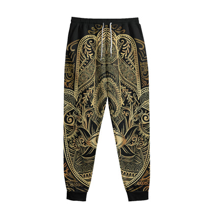 Gold Hamsa Hand Print Sweatpants