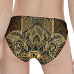 Gold Hamsa Hand Print Women's Panties